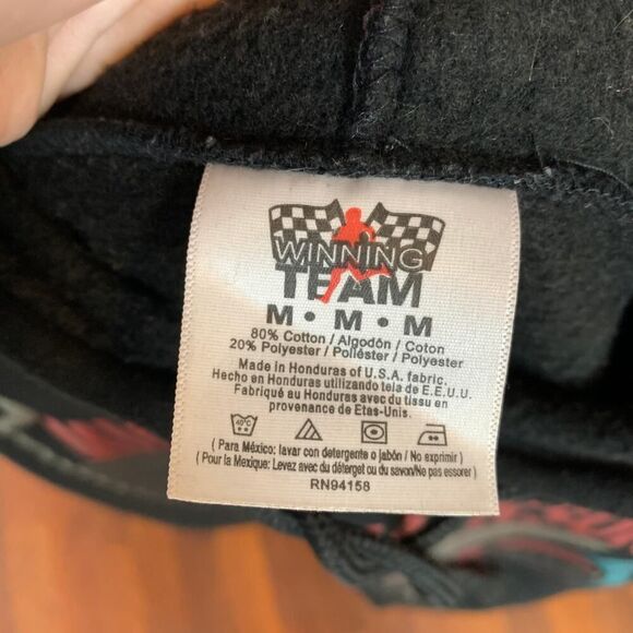 Winning Team Graphic Hoodie Michael Jackson BAD Black Peyton Size M - Picture 2 of 6